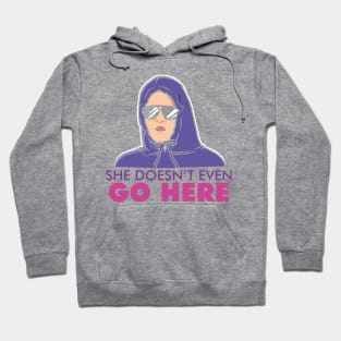 She Doesn't Even Go Here! Damian Hoodie Hoodie